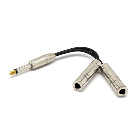 Pro 635mm 14 Inch Stereo Jack Splitter Cable Adapter Lead Plug To 2 X