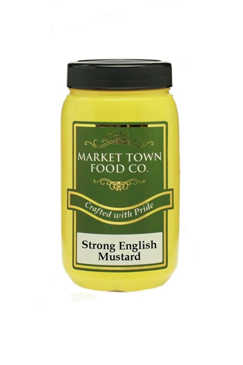 Mt451 Strong English Mustard 095kg Market Town Food Co