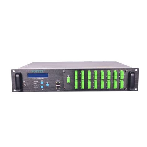 Catv Edfa Nm Db Pon Ports Fiber Optical Amplifier With Wdm