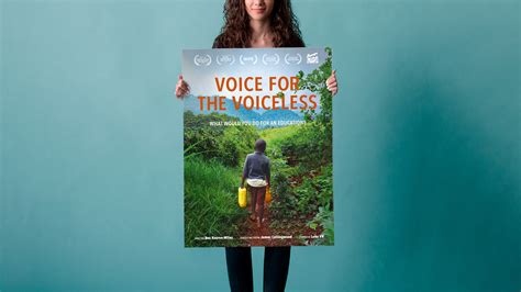 Voice For The Voiceless · Film Poster On Behance