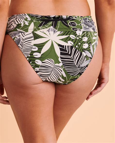 Bleu Rod Beattie Bas De Bikini Hipster Bold Moves Imprim Tropical