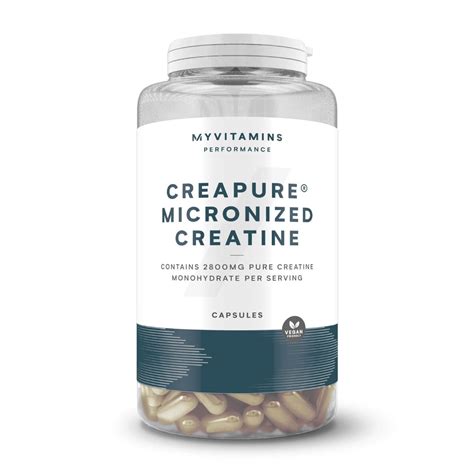 Creapure® Micronised Creatine Performance Myvitamins