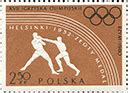 1960 06 15 Igrzyska olimpijskie Rzym 1960 Katalog Znaków Pocztowych