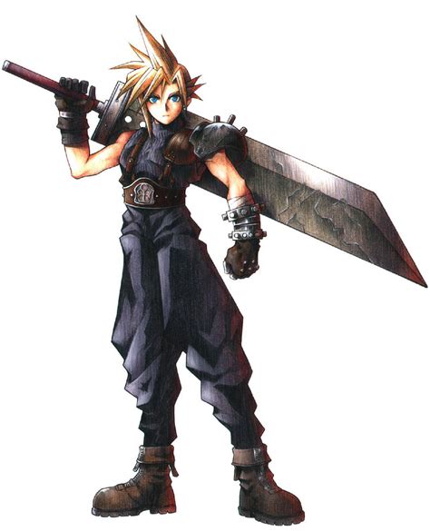 Cloud From Final Fantasy 7 Game Art And Cosplay Gallery Game Art Hq