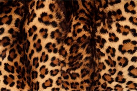 Leopard texture background. Generate Ai