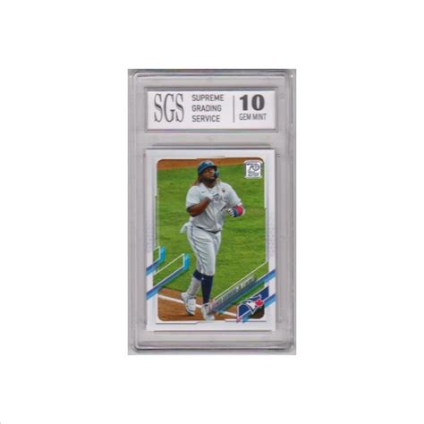 Graded Gem Mint 10 Vladimir Guerrero Jr 2021 Topps 224 Card