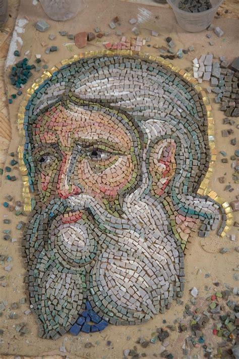 Pin by Nicoleta Tînjală on Arta sacra | Mosaic art, Byzantine mosaic ...