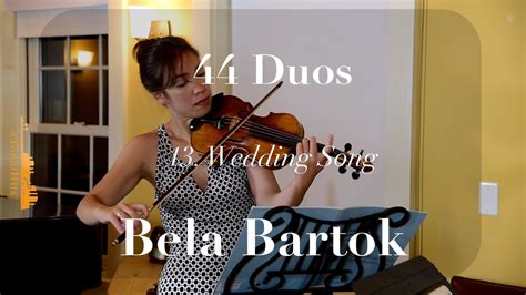 Bartok Duos For Violin Wedding Song Katha Zinn Violins