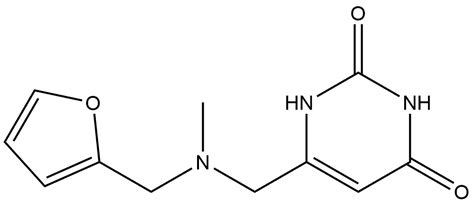 2 4 1H 3H Pyrimidinedione 6 2 Furanylmethyl Methylamino Methyl