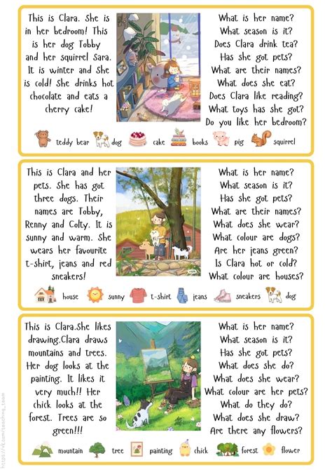 Мини-тексты на английском языке для начинающих - English-exercises
