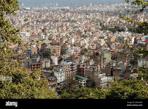 View of Kathmandu Cityscape Stock Photo - Alamy