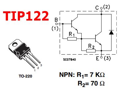 Tip Datasheet Complementary Darlington Transistor St