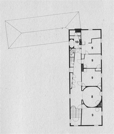 Architectural Drawings © Gunnar Asplund Villa Snellman 1918