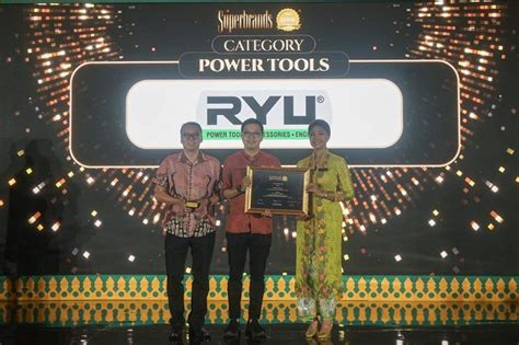 Ini Rahasia Ryu Power Tools Raih Penghargaan Dari Superbrands Indonesia