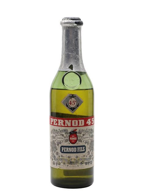 Pernod 45 Liqueur Bot1950s The Whisky Exchange