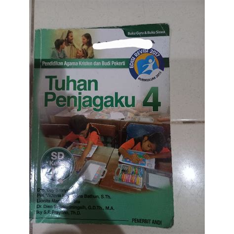 Jual Buku Tuhan Penjagaku Sd Kelas Pendidikan Agama Kristen Dan