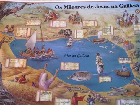 Os Milagres De Jesus Na Galileia Miracles Of Jesus Jesus Miracles