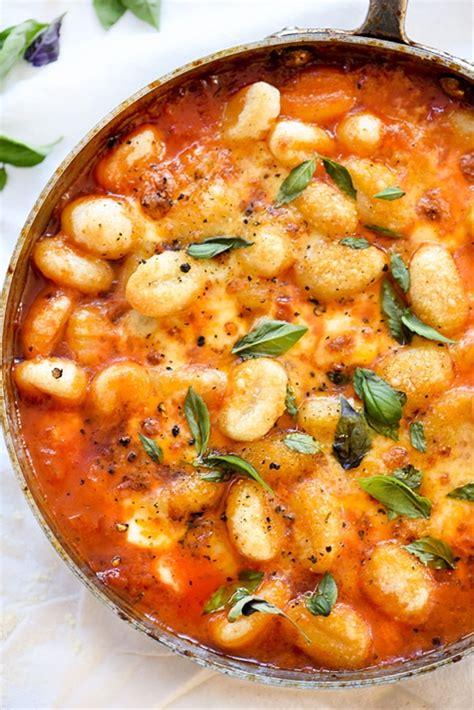 Gnocchi With Pomodoro Sauce Recipe Chefthisup