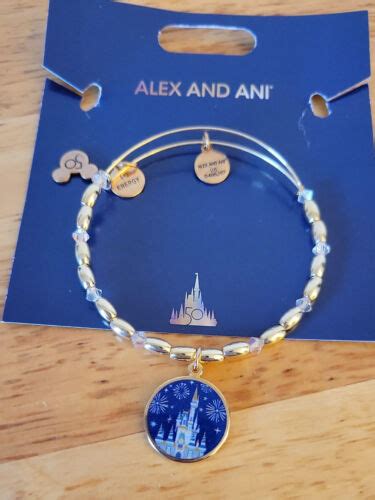 Walt Disney Th Anniversary Alex And Ani Castle Beaded Bracelet