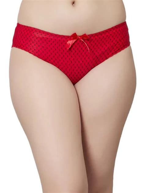 Buy Prettycat Women Red Polyester Bikini Panty M Online At Best Prices In India JioMart