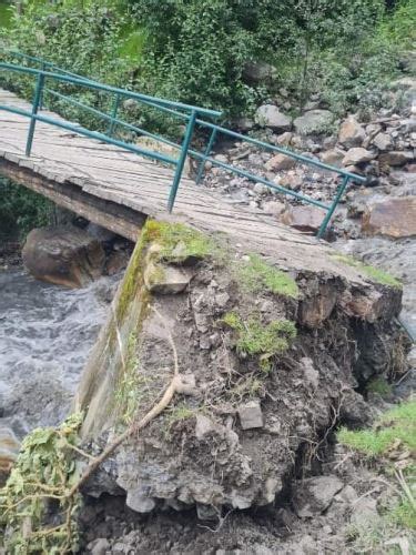 Emergencia Por Lluvias Áncash Reporta Colapso De Dos Puentes En El Distrito De San Luis