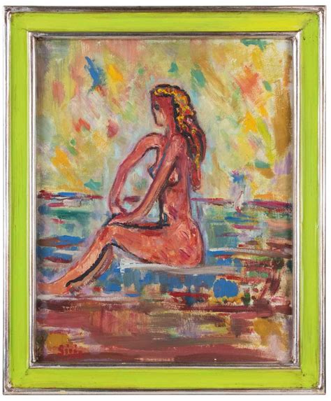 Sirio Pellegrini Nude Paint By Sirio Pellegrini S For Sale At StDibs