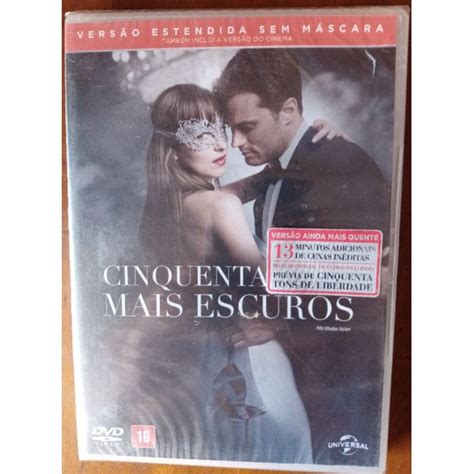 Cinquenta Tons Mais Escuros Versao Estendida Dvd Lacrado Shopee