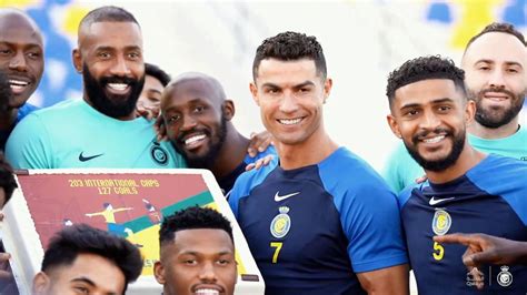 Muy Querido En El Al Nassr Cristiano Ronaldo Fue Celebrado Por Sus