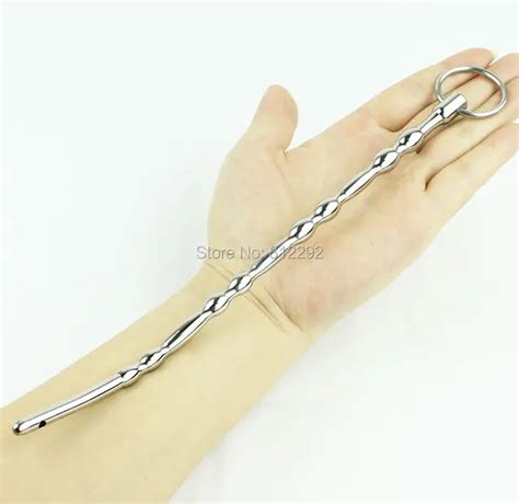 New 240mm Long Urethral Sound Toys Stainless Steel Penis Plug Stretching Male Chastity Device