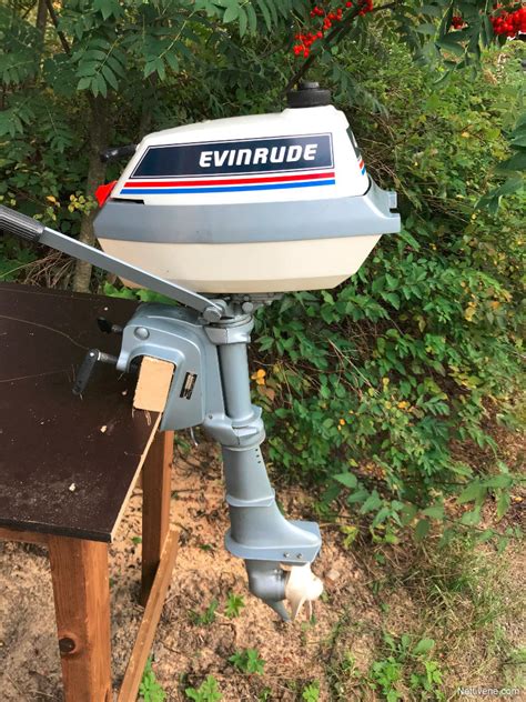 Evinrude 4 Hv Moottori 1988 Tampere Nettivene