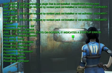 Help With Error Messages Fallout 4 Technical Support Loverslab