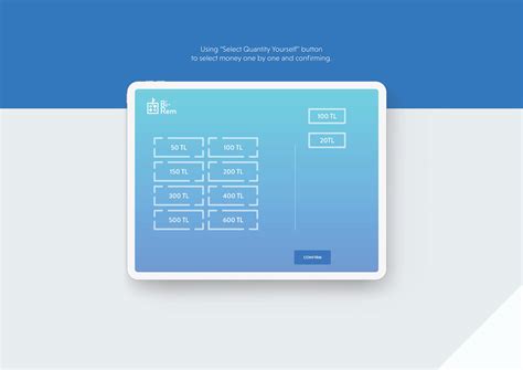 Bi-Rem, ATM Interface Design :: Behance