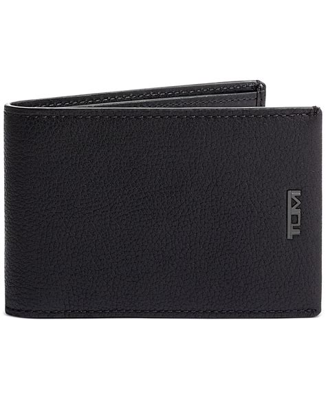 TUMI Men's Slim Leather Wallet - Macy's