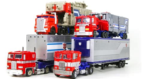 Optimus Prime Trailer Transformation