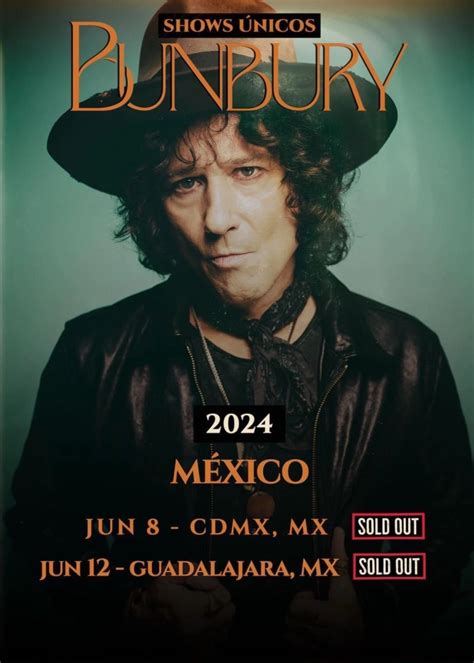 Bunbury regresa a México para dar dos enormes conciertos Amazon abre