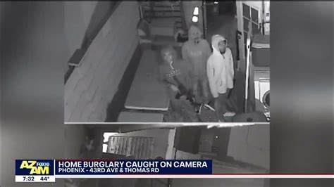 Phoenix Terrifying Moments Caught On Camera When Armed Burglars Enter