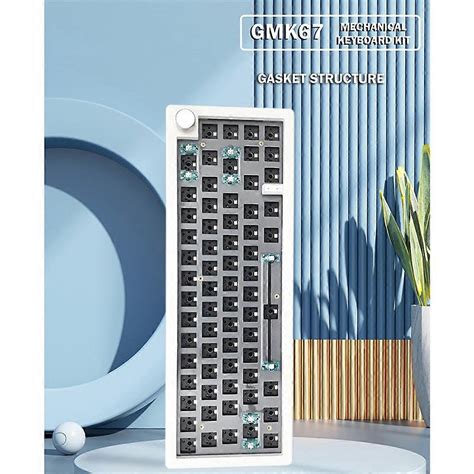 Gmk Mechanical Keyboard Kit Hot Swappable Mod Bluetooth G Wireless Rgb Backlit Gasket