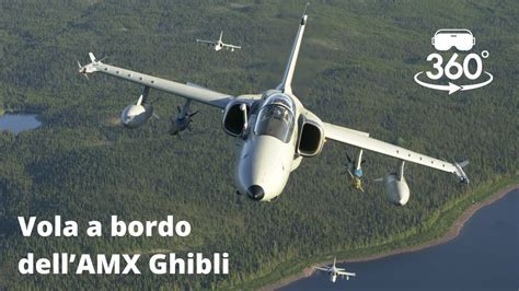 Vola A Bordo Dell AMX Ghibli A 360 Aeronautica Militare YouTube