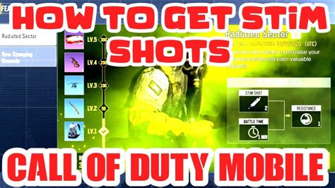 How To Get Stim Shots Call Of Duty Mobile Cod Mobile Youtube