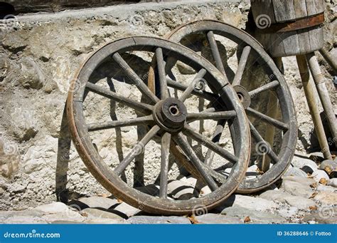 Old wagon wheels stock photo. Image of rusty, circle - 36288646