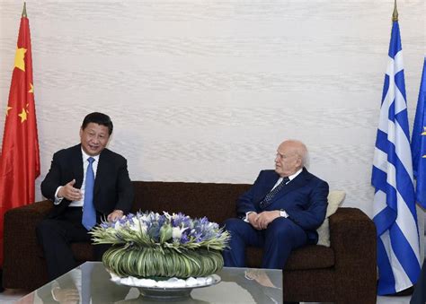 President Xi Meets Greek Counterpart 2 Chinadaily Cn