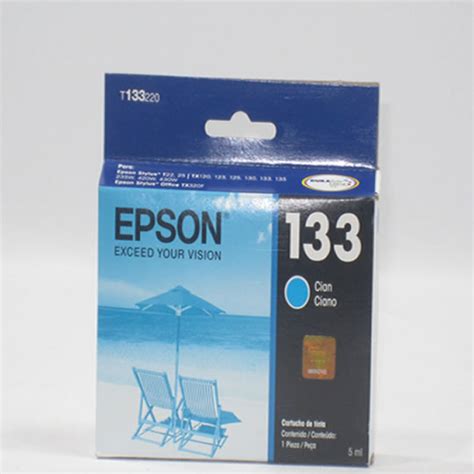 TINTA STYLUS CYAN P T22 TX120 T133220 EPSON Proveedora De Oficinas