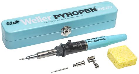 51605899 Weller Kit Fer à souder piezo Gaz Pyropen Farnell FR