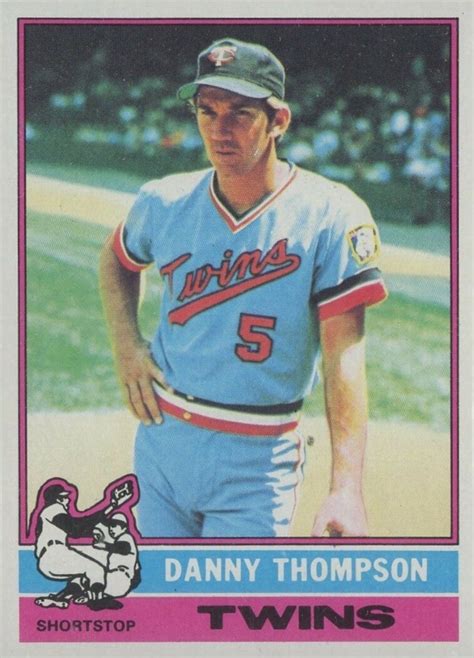 1976 Topps Danny Thompson 111 Baseball VCP Price Guide