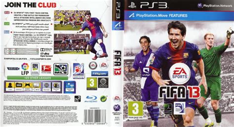 FIFA 13 (2012) PAL - Playstation 3 - CD Label, DVD Cover, Front Cover