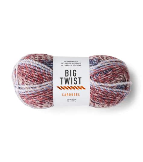 Acrylic Worsted Carousel Yarn By Big Twist By Big Twist Joann X Ribblr