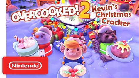 Overcooked 2 Kevins Christmas Cracker Trailer Nintendo Switch