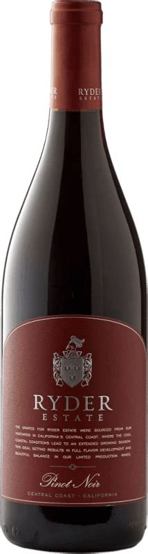 Ryder Estate Pinot Noir Scheid Vineyards Vinello De