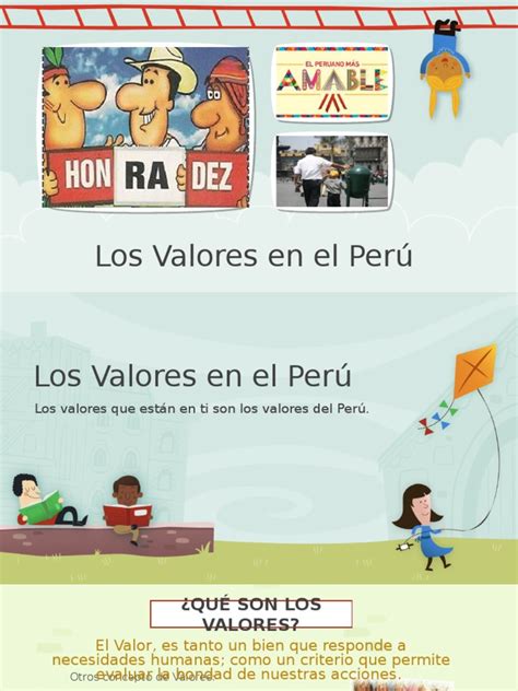 Los Valores En El Perú Science Ciencia Filosófica