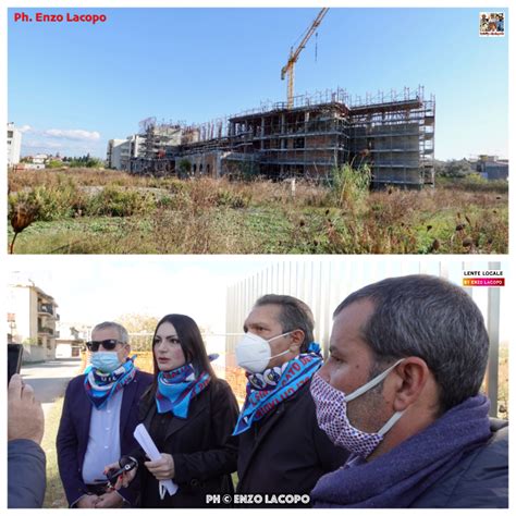 LOCRI Conferenza Stampa Della Feneal UIL Calabria Dinanzi Al Cantiere